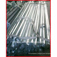 octagonal galvanized steel electrical post